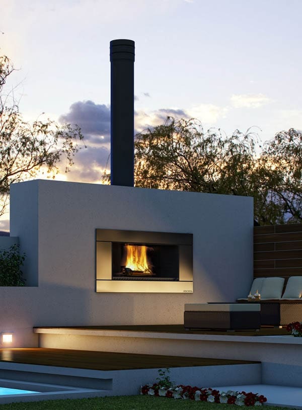 Escea Ew5000 Outdoor Kitchen Gold, Kitset Outdoor Fireplaces Nz